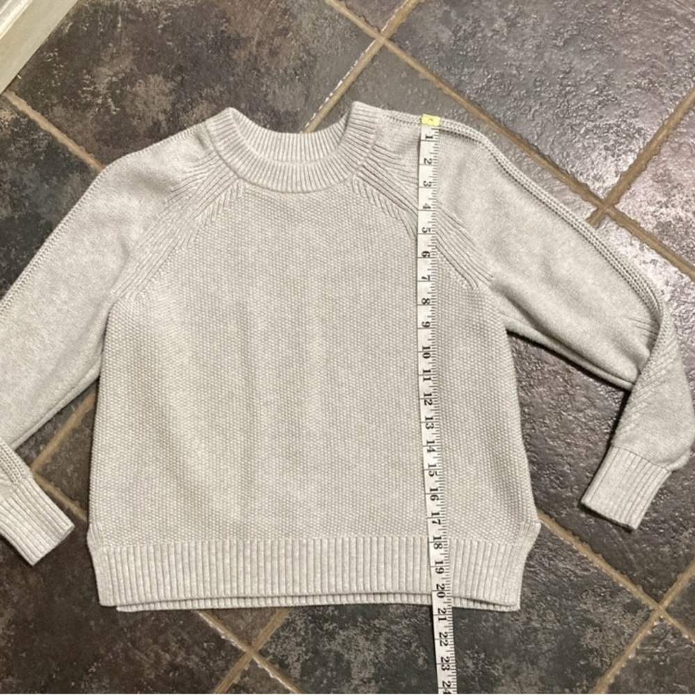 Gap Solid Gray And Gray Plaid Sweater Set. Women’… - image 7